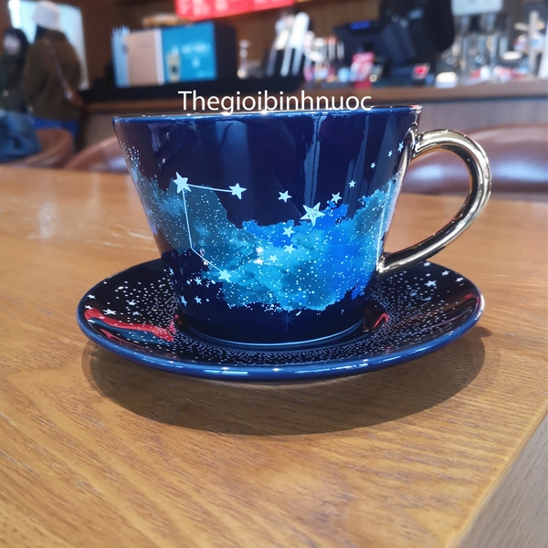 Starbuck Cup 2020 Valentine's day Summer Night Starry Blue