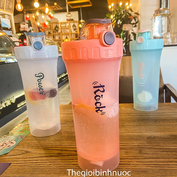 Bình Shaker Tập Gym Power 700ML