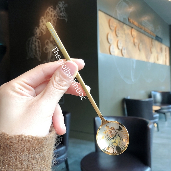 Muỗng Inox 304 Chính Hãng Starbucks