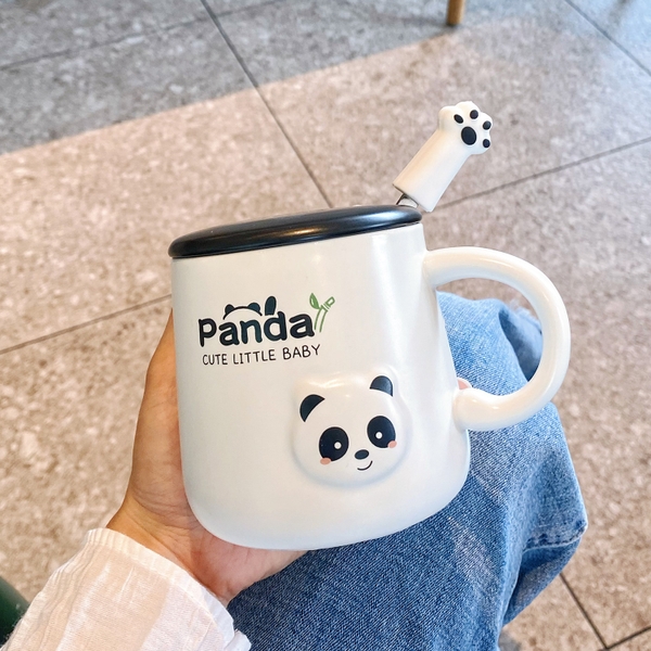 Ly Sứ Panda Siêu Cute 350ML