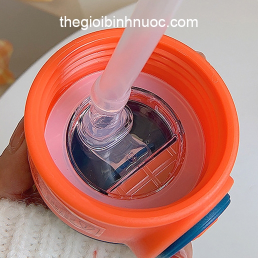 Bình Nước Giữ Nhiệt Cao Cấp Cho Bé 450ML