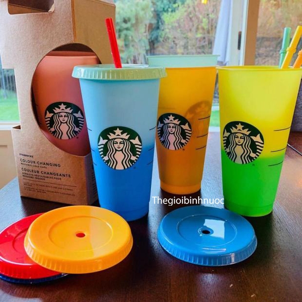 STARBUCKS The Reusable Color Changing Cold Cups