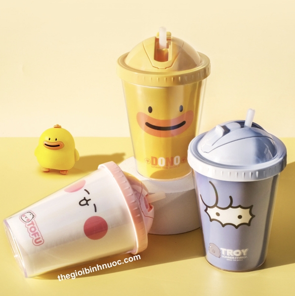 Ly Nhựa Cold Cup Đáng Yêu 380ML