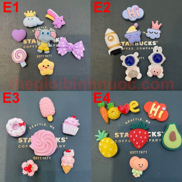 Sticker 3D Trang Trí Bình Nước