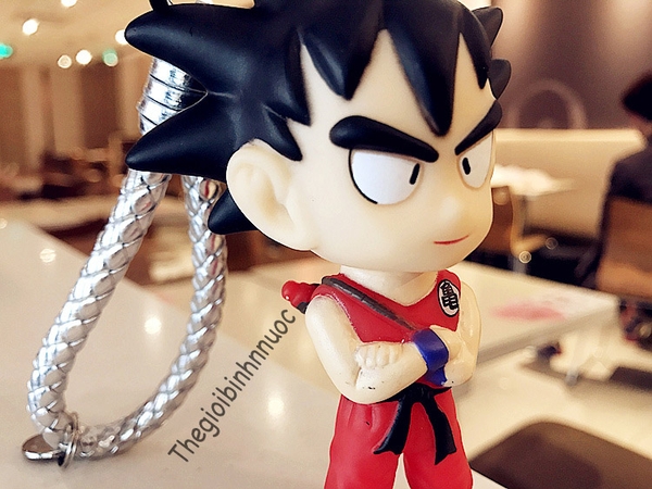 Móc Khóa Goku, Krillin Siêu Ngầu - Kèm Dây Đan 