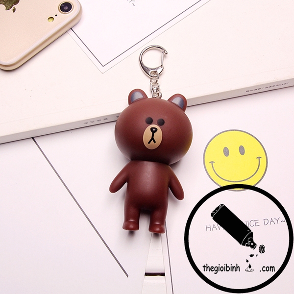 Móc Khóa Line Gấu Brown Thỏ Cony