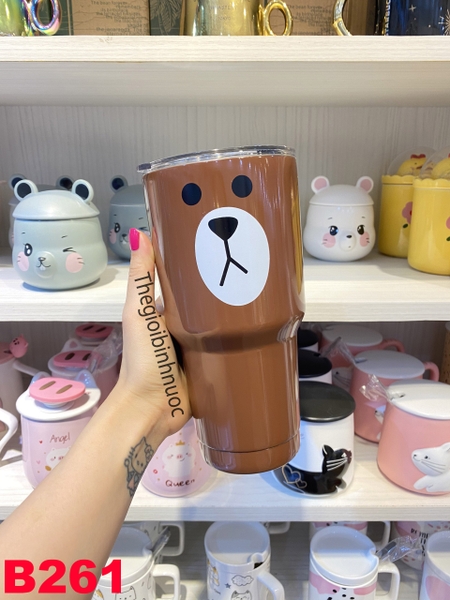 Ly Giữ Nhiệt Yeti 900ml Tặng Kèm Nắp Chống Tràn , Túi Chống Sốc Và Set Ống Hút