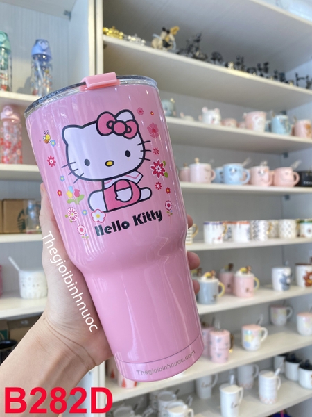 Ly Giữ Nhiệt Yeti 900ml Tặng Kèm Nắp Chống Tràn , Túi Chống Sốc Và Set Ống Hút