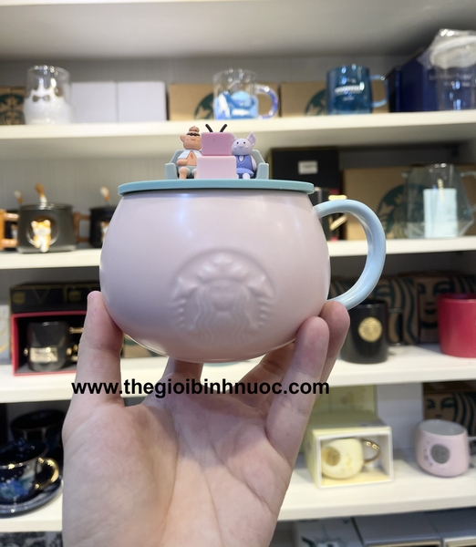 Ly Sứ Starbucks Piggy