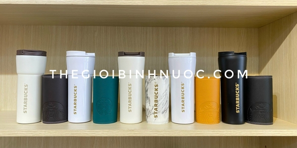 Bình Giữ Nhiệt Starbucks Korea 2020 Leather Thermos Cup