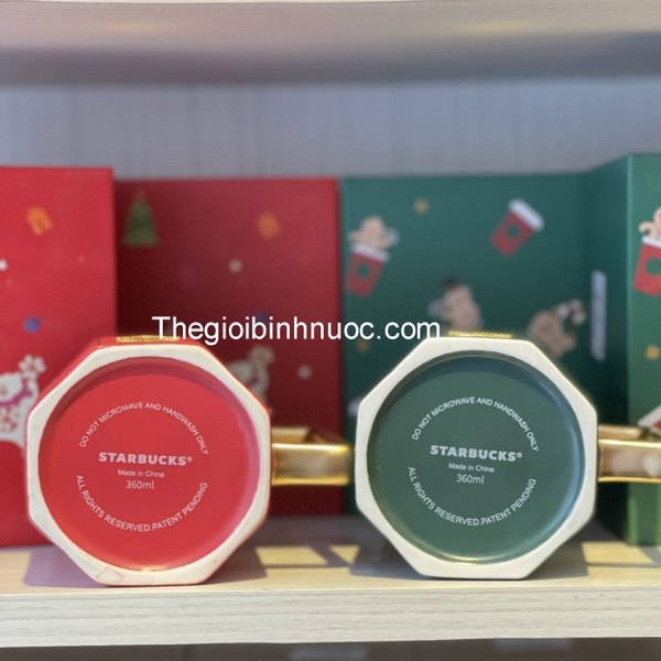 Ly Starbucks New Year's Cup 473ml Classic Retro