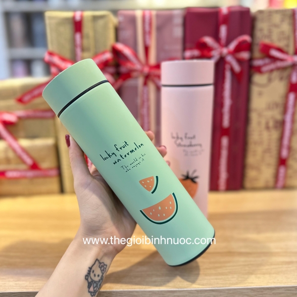 Bình Giữ Nhiệt Văn Phòng Nắp Hiển Thị Nhiệt Độ 500ML