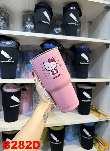 Ly Giữ Nhiệt Yeti 900ml Tặng Kèm Nắp Chống Tràn , Túi Chống Sốc Và Set Ống Hút