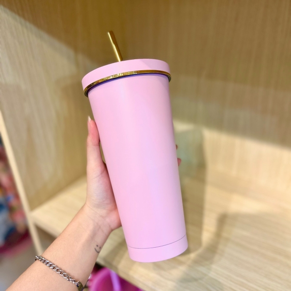 Ly Giữ Nhiệt Tone Pastel Xinh Xắn 750ML