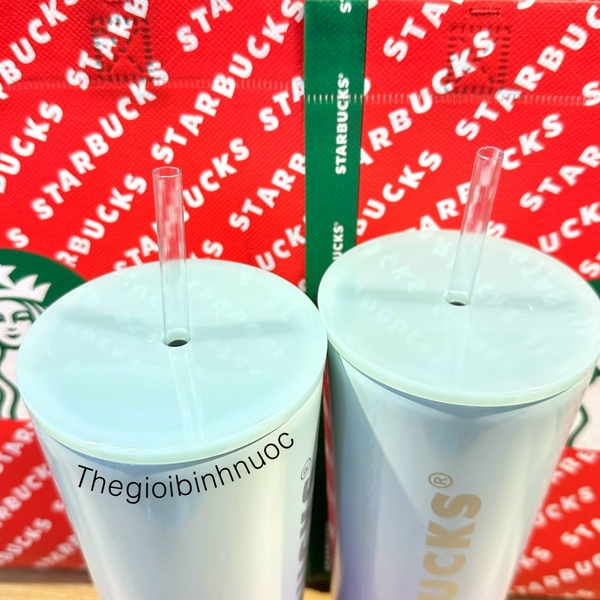 Ly Giữ Nhiệt Starbucks Tặng Kèm Ống Hút 700ML