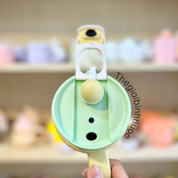 Ly Giữ Nhiệt 1Lit Có Quai Cầm Tặng Kèm Ống Hút Tiện Lợi