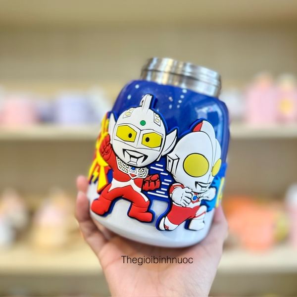 Bình Giữ Nhiệt Cao Cấp Super Hero 700ML