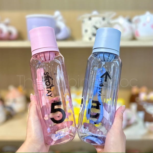 Bình Nước Nhựa Thể Thao Nhựa Tritan Cao Cấp 750ML