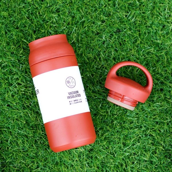Sỉ In Logo Khắc Tên Bình Giữ Nhiệt Nắp Quai Xách 450ML 