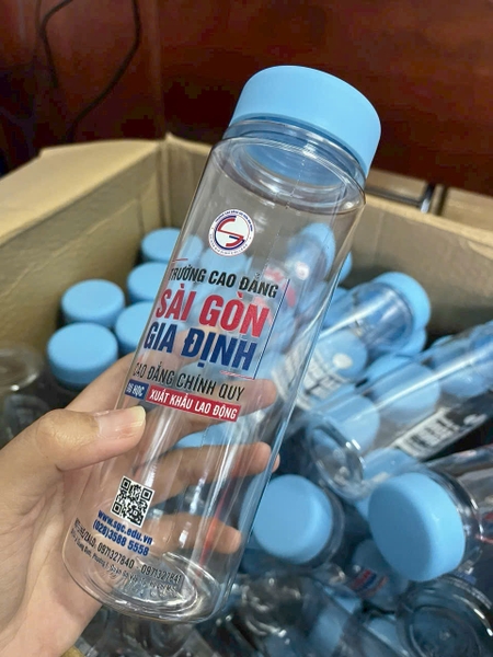 Sỉ In Logo Bình Nhựa 500ML