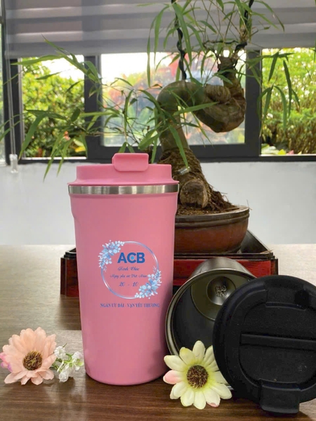 Sỉ In Logo Khắc Tên Ly Giữ Nhiệt 500ML