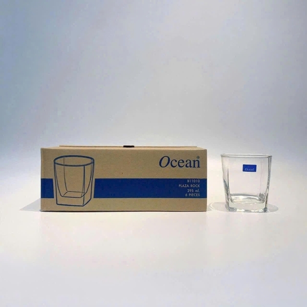 Sỉ In Logo Set Ly Thủy Tinh Ocean b11010 295ML