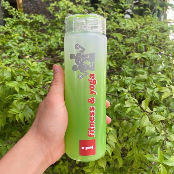 Sỉ In Logo Bình Thủy Tinh Hello Master 500ML