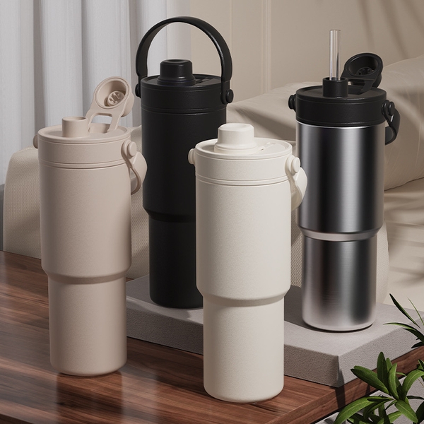 Sỉ In Logo Khắc Tên Ly Giữ Nhiệt Inox 316 735ML