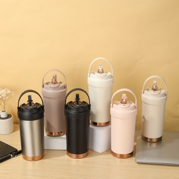 Sỉ In Logo Khắc Tên Ly Giữ Nhiệt Inox 316 500ML