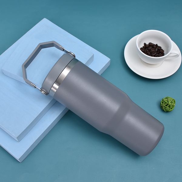 Sỉ In Khắc Logo Ly Giữ Nhiệt Quai Xách 900ML