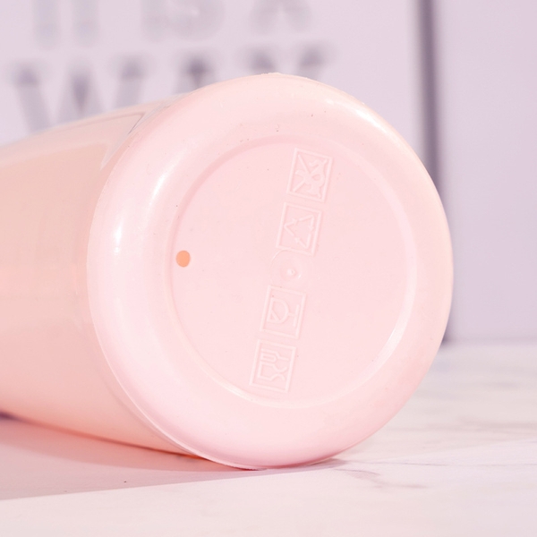 Sỉ In Logo Bình Thủy Tinh Bọc Nhựa 400ML