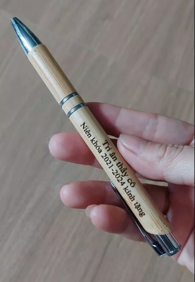 Sỉ Bút Gỗ In Logo Khắc Tên Khắc Logo