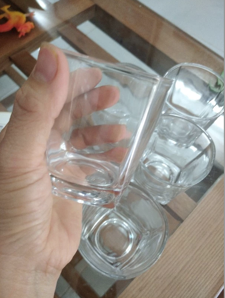 Sỉ In Logo Set 6 Ly Thủy Tinh Y5401 Deli 175ml
