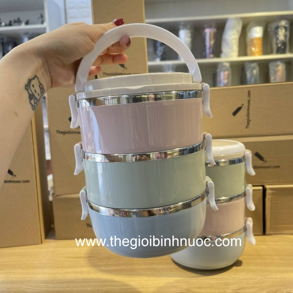 Hộp Cơm Giữ Nhiệt 2 tầng - 3 Tầng - 4 Tầng