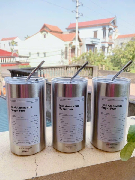 Sỉ In Khắc Ly Giữ Nhiệt Americano 600ML