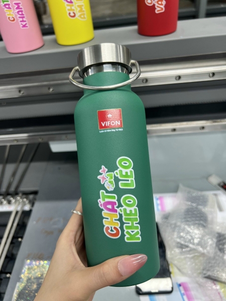 Sỉ In Tên Khắc Logo Bình Giữ Nhiệt 500ML