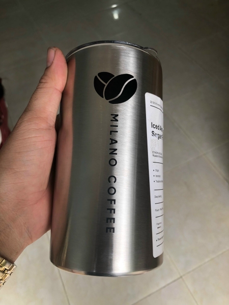Sỉ In Logo Khắc Tên Ly Giữ Nhiệt Americano 600ML