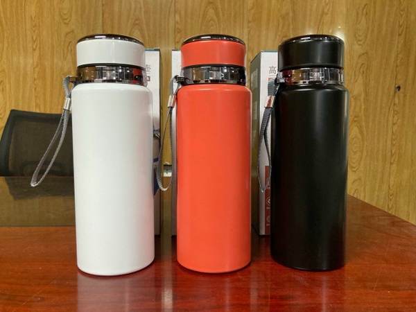 Sỉ In Logo Khắc Tên Bình Giữ Nhiệt Inox 316 1000ML