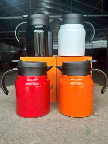 Sỉ In Logo Khắc Tên Bình Giữ Nhiệt Pha Trà 1000ML