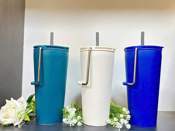 Sỉ In Logo Khắc Tên Ly Giữ Nhiệt 600ML