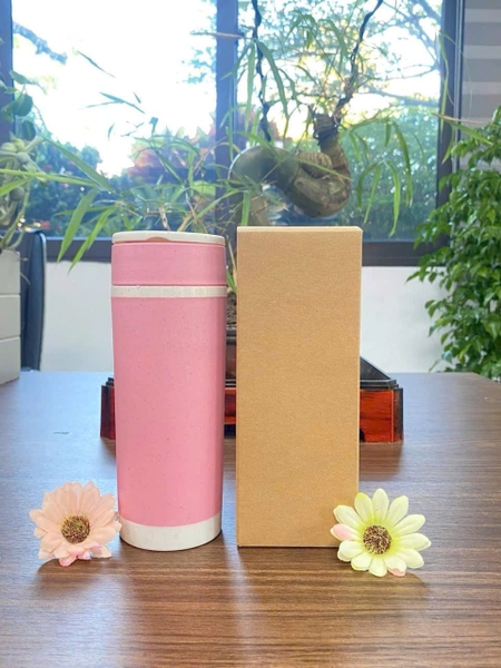 Sỉ In Logo Bình Nhựa Lúa Mạch 500ML