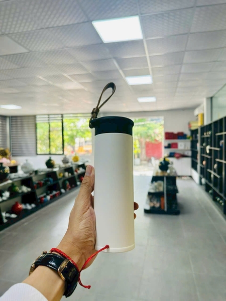 Sỉ In Logo Khắc Tên Logo Bình Giữ Nhiệt 450ML