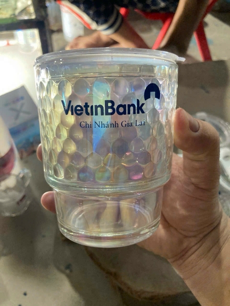 Sỉ In Logo Ly Thủy Tinh 350ML