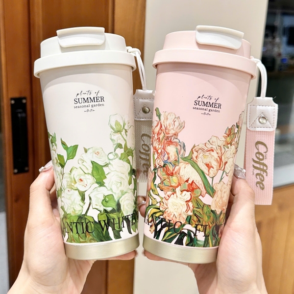 Sỉ In Logo Khắc Tên Ly Giữ Nhiệt Inox 316 500ML