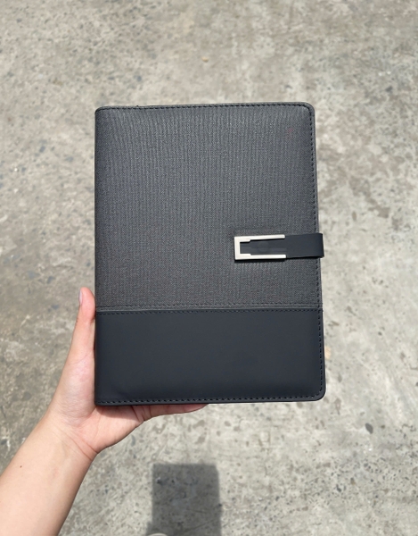 Sỉ In Logo Khắc Logo Sổ Còng Gập 2