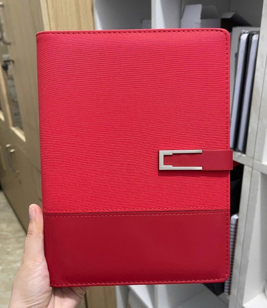 Sỉ In Logo Khắc Logo Sổ Còng Gập 2