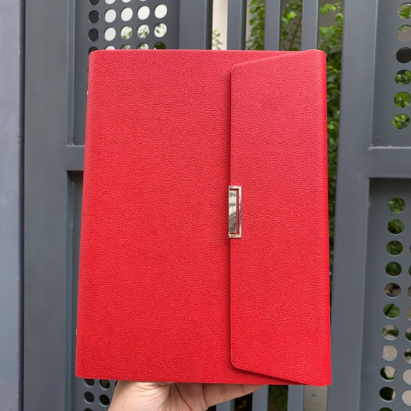 Sỉ In Logo Khắc Logo Sổ Còng Gập 3