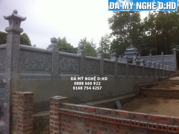 làm lăng mộ đá ,lan can đá tại Nghệ An