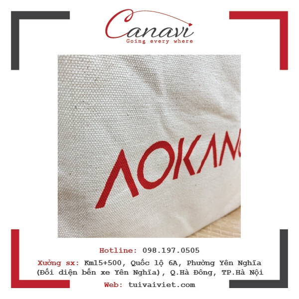 Túi Vải Bố Canvas AOKANG TVB031 03