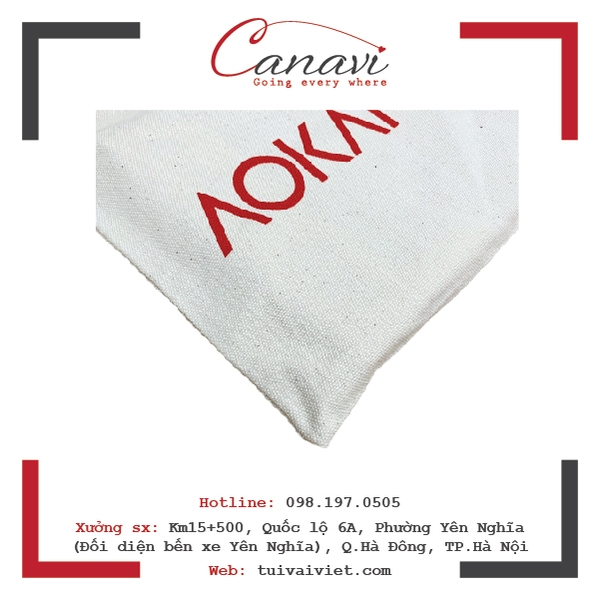 Túi Vải Bố Canvas AOKANG TVB031 05